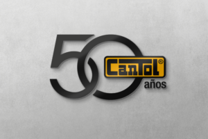 Logo temporal de Cantol por sus 50 años